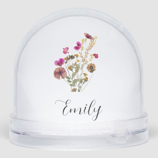 Wildflower Sneeuwbol (Achterkant)