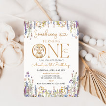 Wildflower Some Bunny wordt een 1e verjaardag