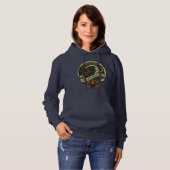 Wildflower Soul Boho Kunst Hoodie (Voorkant volledig)