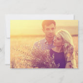 Wildflower Sparen de Kaart van de Datum met de Ach (Achterkant)