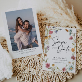 Wildflower Sparen de Uitnodiging van de Datum