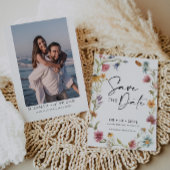 Wildflower Sparen de Uitnodiging van de Datum