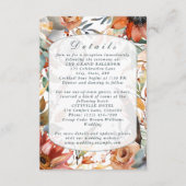 Wildflower Spirit Boho Wedding Enclosure Kaart (Voorkant)