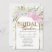 Wildflower Spring Bridal Luncheon Vrijgezellenfees Kaart (Voorkant)