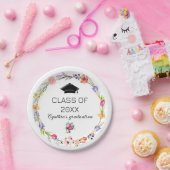 Wildflower Spring Class Afstuderen Papier Borden Papieren Bordje (Feest)