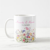 Wildflower Spring Floral Koffiemok (Links)