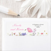 Wildflower Spring Floral Onderzetter Etiket (Insitu)