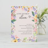 Wildflower Spring Love bij First Slice Pizza Kaart (Staand voorkant)