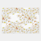 Wildflower Spring Meadow Bloemen Inpakpapier Vel (Voorkant 2)