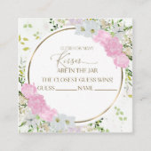 Wildflower Spring raden hoeveel kussen Kaarten (Voorkant)