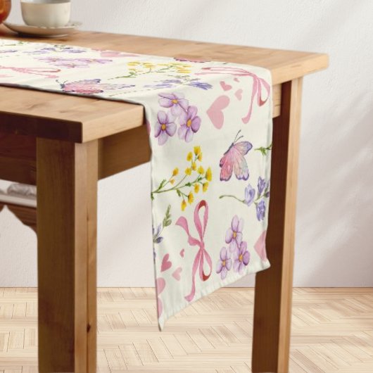 Wildflower Spring Table Runner Korte Tafelloper