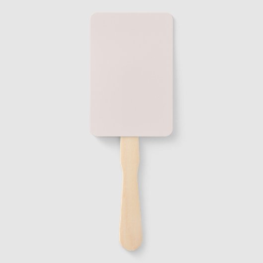 Wildflower Spring Wedding Programma Handwaaier (Achterkant)