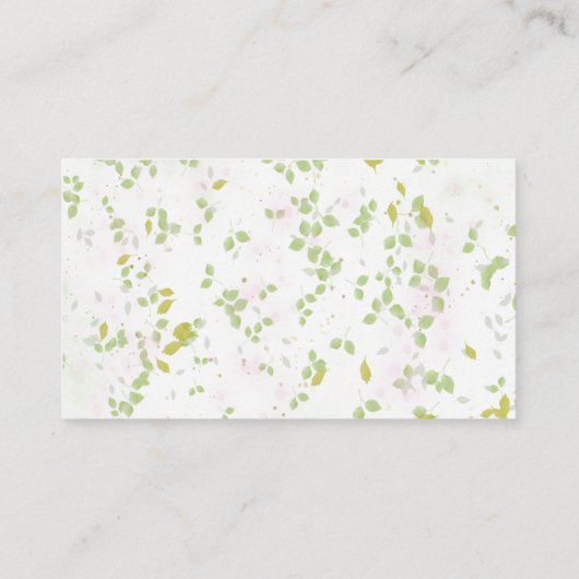 Wildflower Spring Wine Raffle Game Vrijgezellenfee Informatiekaartje (Achterkant)