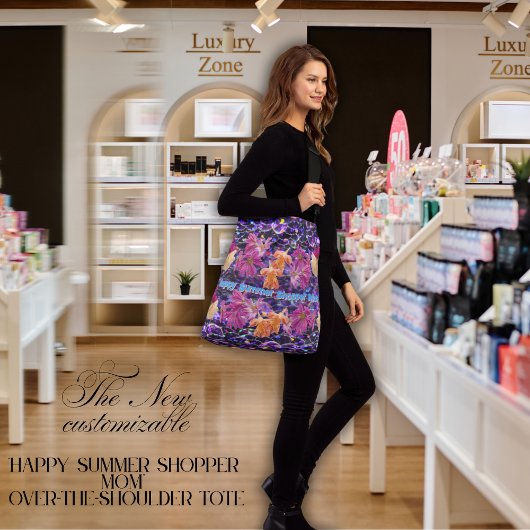 Wildflower Stone "De gelukkige zomer shopper moede Crossbody Tas