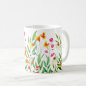 Wildflower sublimatie koffiemok (Voorkant rechts)