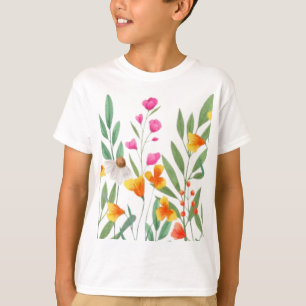 Wildflower sublimatie t-shirt