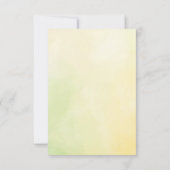 Wildflower Summer Weddenschap RSVP-Kaarten RSVP Kaartje (Achterkant)