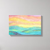 Wildflower Sun Canvas Afdruk (Voorkant)