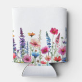 Wildflower symfonie-bruiloft blikjeskoeler (Achterkant)