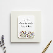 Wildflower Symphony: levendige Waterverf kunst Magneet