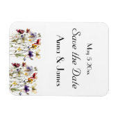 Wildflower Symphony: levendige Waterverf kunst Magneet (Horizontaal)