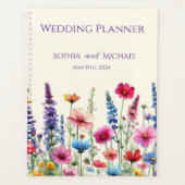 Wildflower Symphony-Wedding-Planner Planner (Voorkant)