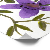 Wildflower Tangle Poster (Hoek)