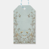 Wildflower Tea Party Dank je Labels Cadeaulabel (Achterkant)