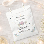 Wildflower Tea Party verjaardagsfeest bloemengunst Bedankzakje (Geknipt)