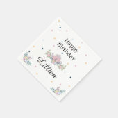 Wildflower Tea Party verjaardagsfeest bloemenserve Servet (Hoek)