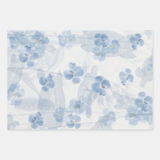 Wildflower Tea Party Vrijgezellenfeest Inpakpapier Vel (Voorkant 2)