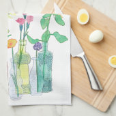 Wildflower Tea Towel Theedoek (Quarter Fold)