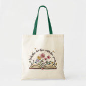 Wildflower Teacher Tote Bag (Voorkant)