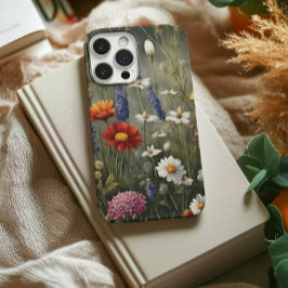 Wildflower telefoonhoesje, botanisch cadeau voor h Case-Mate iPhone 14 pro hoesje