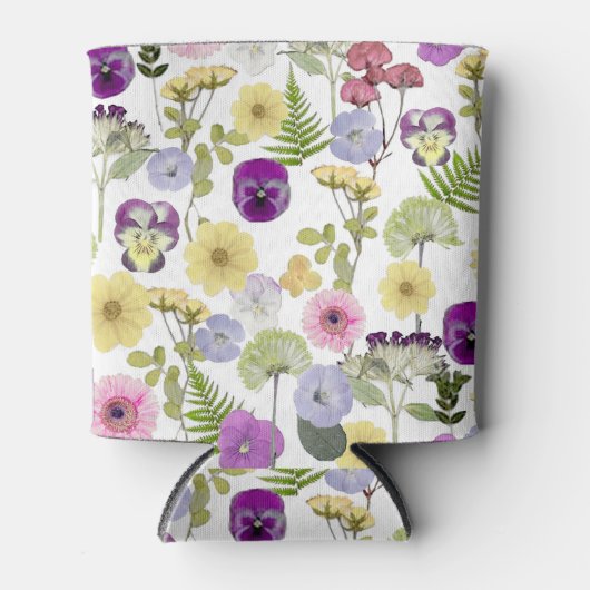  Wildflower thema koelbox Blikjeskoeler (Voorkant)