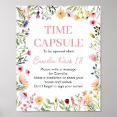 Wildflower Time Capsule Poster (Voorkant)