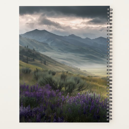 Wildflower Trail Cowboy Planner (Achterkant)