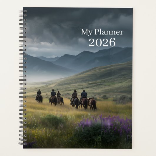 Wildflower Trail Cowboy Planner (Voorkant)