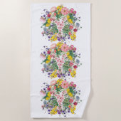 Wildflower Trio Strandlaken (Voorkant)