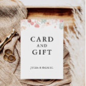 Wildflower trouwkaarten en geschenken teken, kaart