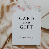 Wildflower trouwkaarten en geschenken teken, kaart