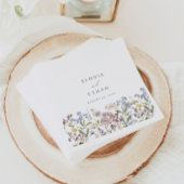 Wildflower Trouwpapier servetten Floral Boho