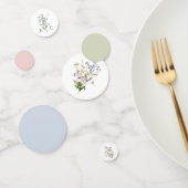 Wildflower Trouwtafel Confetti Bloemen Whimsical (Groep)