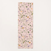 Wildflower tuin bloemmotief yogamat (Voorkant)