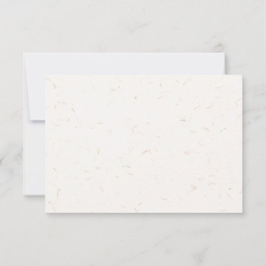 Wildflower Tuin Bruiloft RSVP (Achterkant)