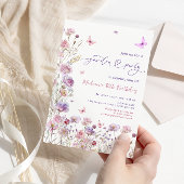 Wildflower Tuin Feest Elke leeftijd Verjaardag Kaart