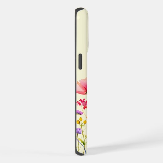  Wildflower Tuin Monogram iPhone Hoesje (Rechterkant)