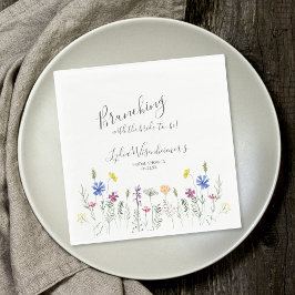 Wildflower Tuin Vrijgezellenfeest Brunch Servet