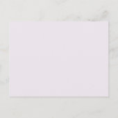 Wildflower varen lavendel receptie dank u kaart (Achterkant)