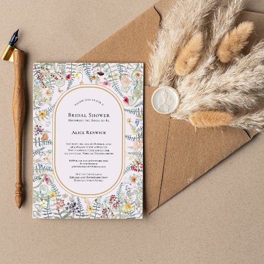  Wildflower Varen Lavendel Vrijgezellenfeest Kaart